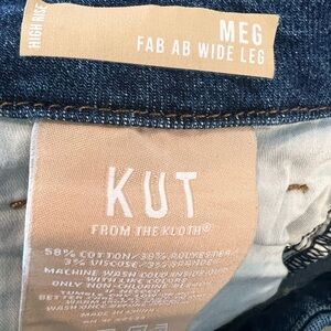 Kut from the Kloth Meg Relaxed Blue Jeans